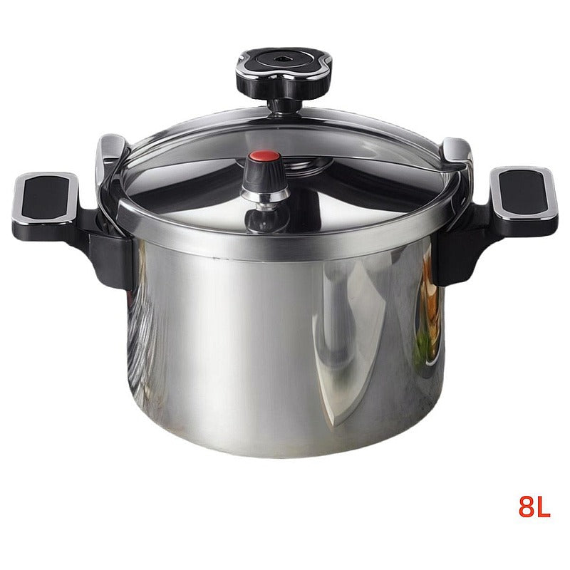 KT-WNP06 - OLLA A PRESIÓN DE ACERO INOXIDABLE 8L (4/1)
