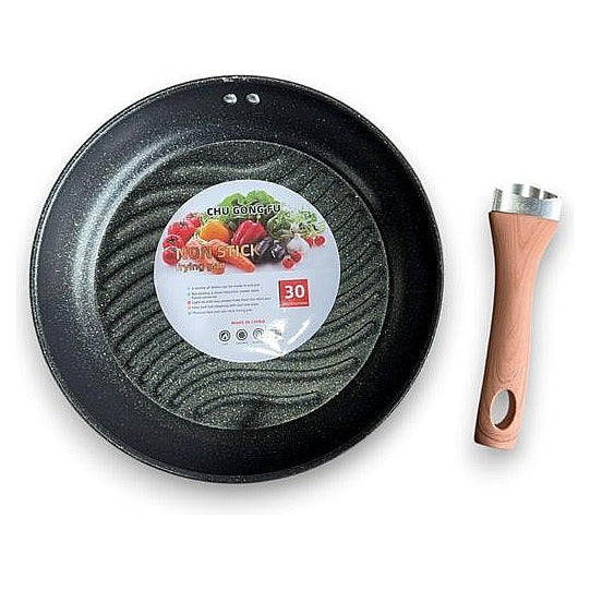 16434- 386 - SARTÉN ANTIADHERENTE 30 CM CON MANGO DESMONTABLE (30/1)