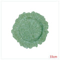 H-HBP21 - PLATO DECORATIVO VERDE 33 CM (50/1)