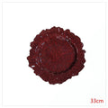 H-HBP23 - PLATO DECORATIVO ROJO 33 CM (50/1)
