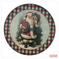 H-HBP46 - PLATO DECORATIVO NAVIDEÑO 33CM (50/1)