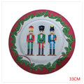 H-HBP50 - PLATO DECORATIVO NAVIDEÑO 33CM (50/1)