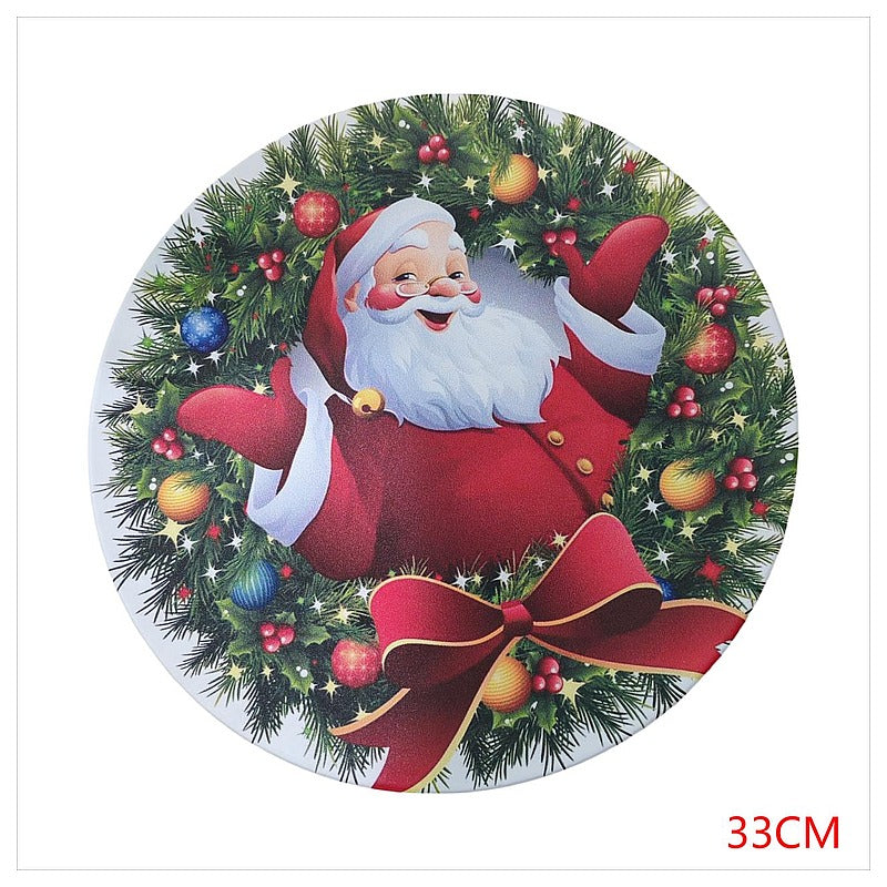 H-HBP51 - PLACA DECORATIVA NAVIDEÑA 33CM (50/1)