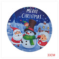 H-HBP52 - TAPETE REDONDO NAVIDEÑO 33CM (50/1)