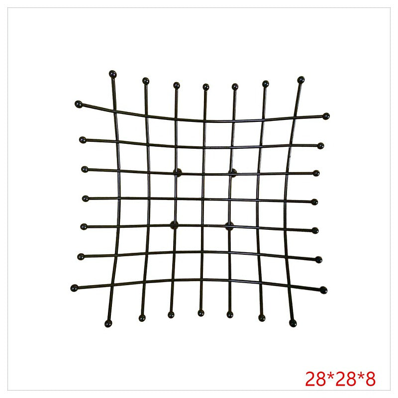 HG-XHD10 - REJILLA DE ALAMBRE DECORATIVA 28*28*8 (96/1)