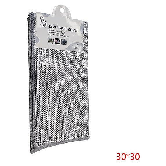 KT-JTT17 - PAÑO DE LIMPIEZA METÁLICO 30*30 CM (240/1)
