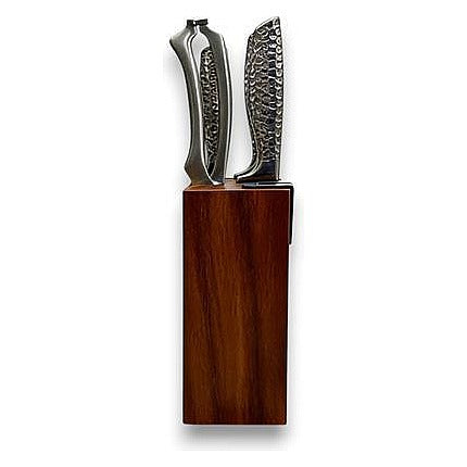KT-ALK01 - JUEGO DE CUCHILLOS CON BASE DE MADERA (9/1)