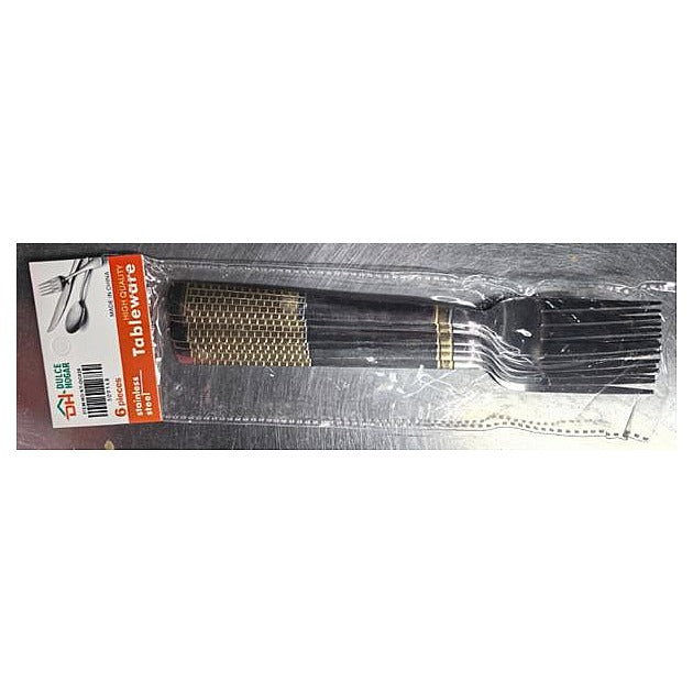OCKT02-0 - TENEDORES DE ACERO INOXIDABLE 6 PIEZAS (100/1)