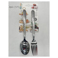 KT- ALK23 - SET DE CUCHARA Y TENEDOR DE ACERO INOXIDABLE (200/1)