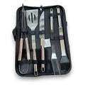 KT-YMK05 - SET DE UTENSILIOS PARA ASADO 5 PIEZAS (12/1)