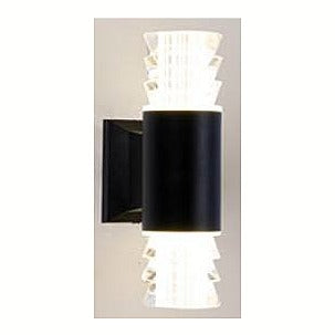 IP-MX008 - FOCO EXTERIOR 65*150*190 2*3WLED SBK NEGRO ARENA+WH BLANCO (20/1)
