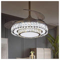 IP-FL-G16 - VENTILADOR DE TECHO CON LUZ LED Y CRISTAL (1/1)