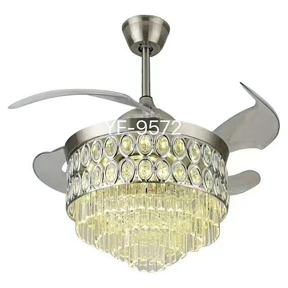 IP-CC002 - VENTILADOR DE TECHO CON LÁMPARA DE CRISTAL (1/1)