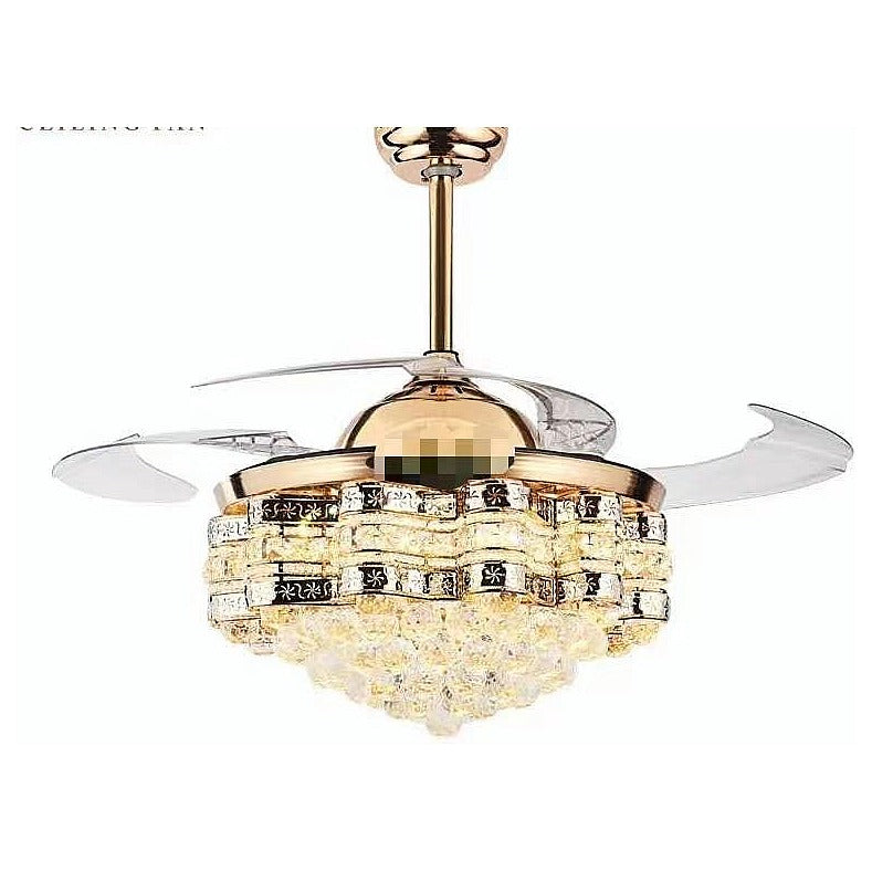 IP-CC006 - VENTILADOR DE TECHO CON LÁMPARA DE CRISTAL (1/1)