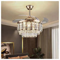 IP-CC043 - LÁMPARA VENTILADOR DE TECHO CON CRISTAL (1/1)
