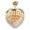 IP-CC049 - LÁMPARA COLGANTE DE CRISTAL DORADO (1/1)
