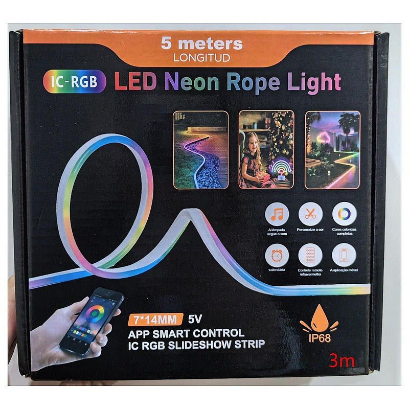 IP-SFLS05 - TIRA LED NEON RGB 5M (40/1)