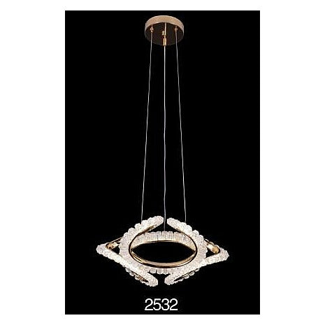 IP-GCP06 - LÁMPARA COLGANTE LED DE CRISTAL (10/1)
