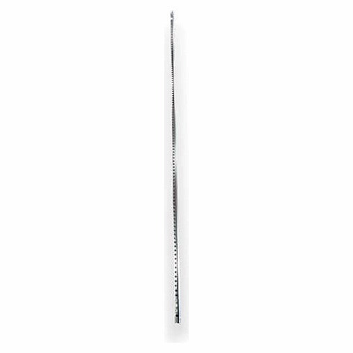HS-AC-LT3 - TIRA DE ALUMINIO PERFORADA 2.6 M PLATA (100/1)