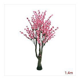 CC-AF-17 - ÁRBOL DECORATIVO FLOR DE DURAZNO 1.4 M (12/1)