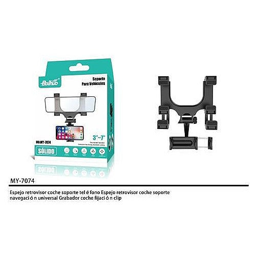 MY-7074 - SOPORTE PARA CELULAR EN RETROVISOR (100/1)
