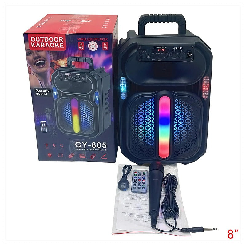 BTR-G11 - PARLANTE KARAOKE PORTÁTIL 8" (8/1)