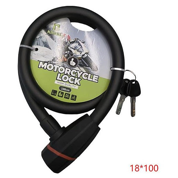 HS-QL5 - CANDADO PARA MOTOCICLETA 18*100 (60/1)