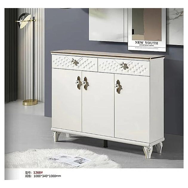 HF-ZSC9 - CREDENZA BLANCO CON CAJONES Y PUERTAS (1/1)