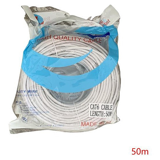 EL-NC15 - CABLE DE RED CATEGORÍA 6 50 METROS (25/1)