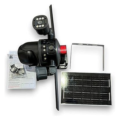 NEMP5-0 - CAMARA DE SEGURIDAD SOLAR CON LUZ (12/1)
