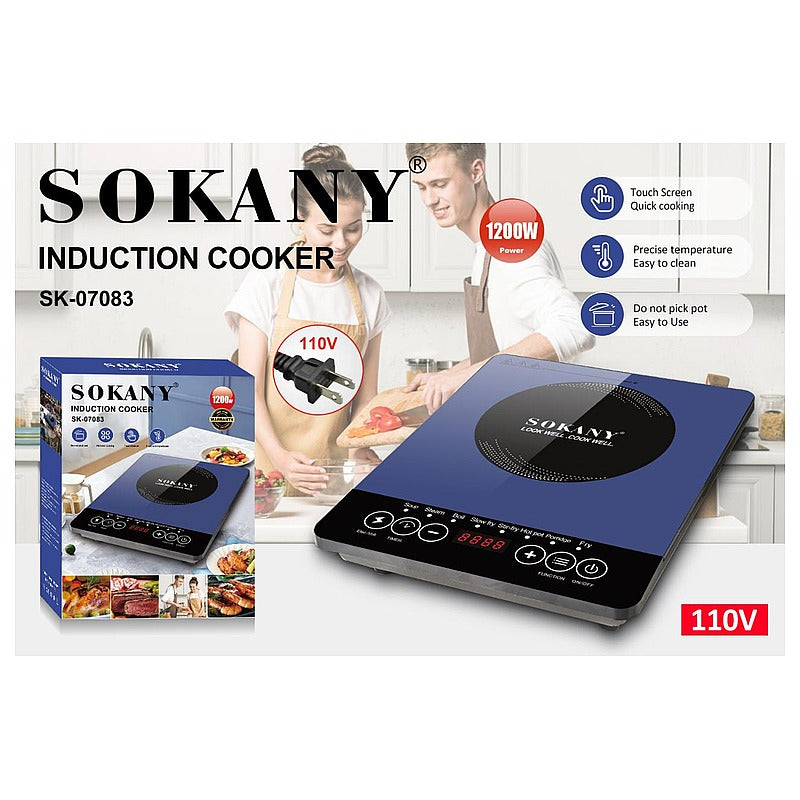 SK-07083 - COCINA DE INDUCCIÓN 1200W 110V (6/1)