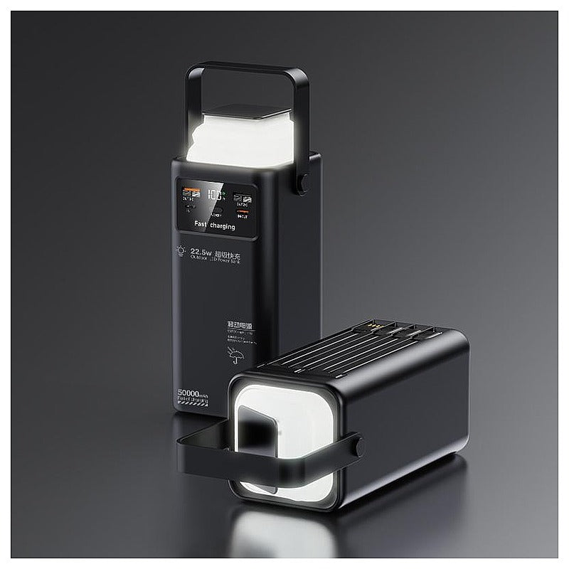 EP-KHP09 - POWER BANK CON LINTERNA LED 50000MAH (25/1)