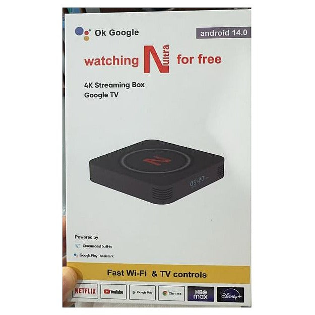 EP-STB09 - CAJA DE STREAMING 4K GOOGLE TV (40/1)