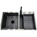 BA-H16 - FREGADERO DOBLE DE ACERO INOXIDABLE (100/1)