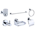 BA-BP47 - SET DE ACCESORIOS DE BAÑO CROMADO (10/1)