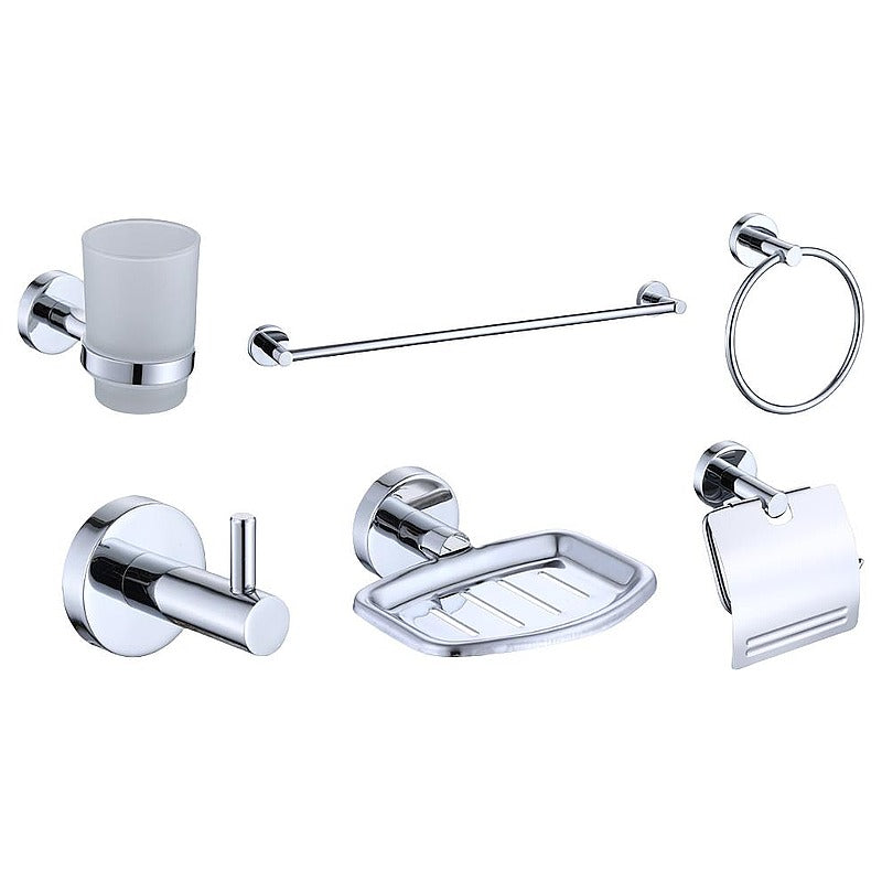 BA-BP47 - SET DE ACCESORIOS DE BAÑO CROMADO (10/1)