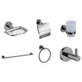 BA-BP91 - SET DE ACCESORIOS DE BAÑO CROMADOS (10/1)