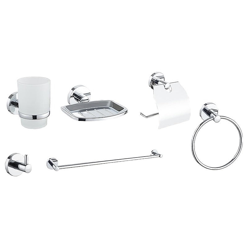 BA-BP113 - SET DE ACCESORIOS DE BAÑO CROMADO (10/1)