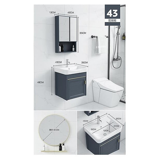 BA-LTB31 - MUEBLE DE BAÑO CON ESPEJO AZUL (1/1)