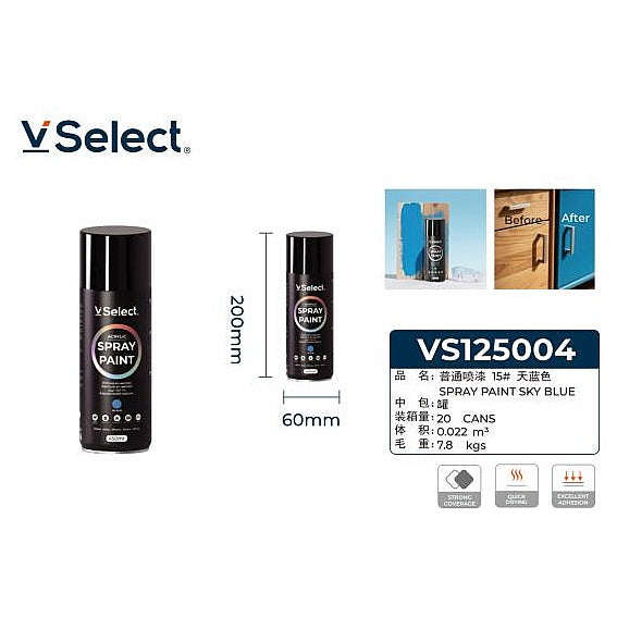 VS125004 - AEROSOL DE PINTURA AZUL CIELO 450 ML (24/1)