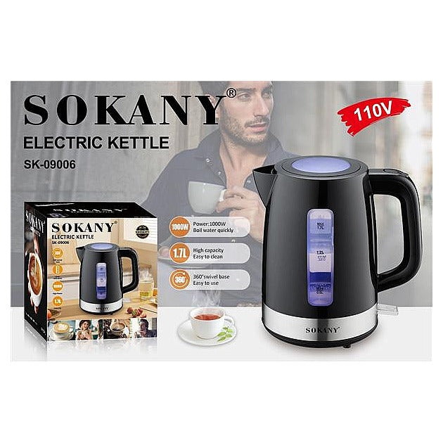 SK-09006 - HERVIDOR ELÉCTRICO 1.7 LITROS (18/1)