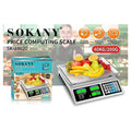 SK- 19020 - BALANZA DIGITAL PARA COMERCIO 40KG/200G (6/1)