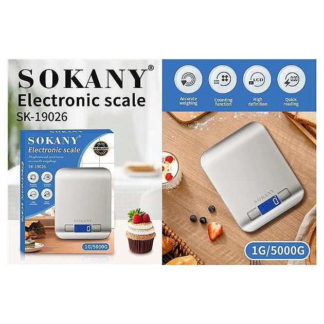 SK-19026 - BALANZA ELECTRÓNICA 1G/5000G (24/1)