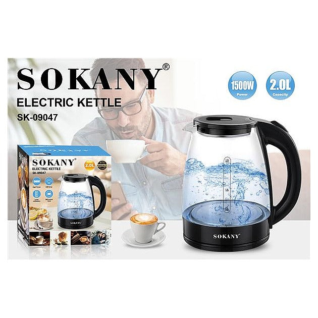 SK-09047 - HERVIDOR ELÉCTRICO 2L 1500W (12/1)