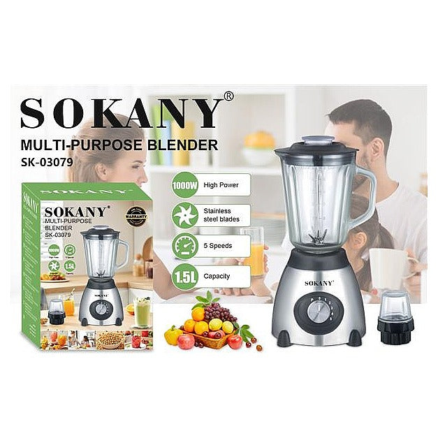SK-08103 - LICUADORA MULTIPROPÓSITO 1.5L (4/1)