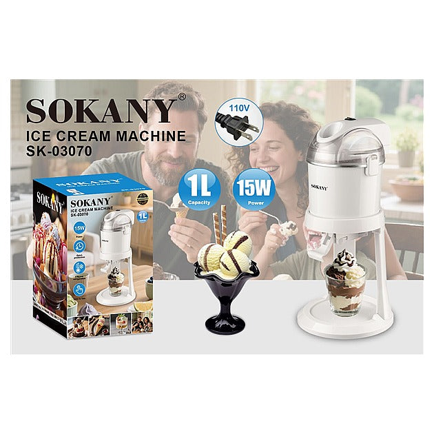 SK-03070 - MÁQUINA PARA HACER HELADOS 1L (4/1)