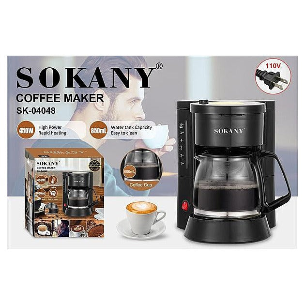 SK-04048 - CAFETERA ELÉCTRICA 850ML 450W (12/1)