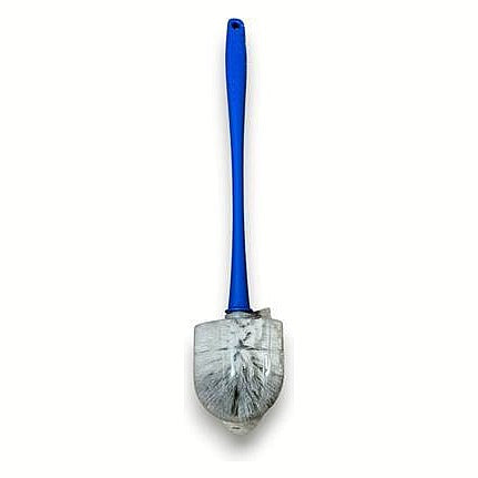 KD2410 - CEPILLO DE BAÑO CON MANGO AZUL (48/1)