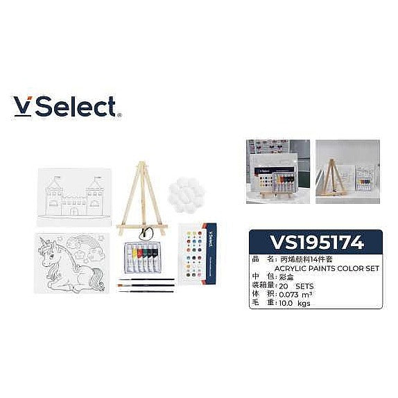 VS195174 - SET DE PINTURA ACRÍLICA (20/1)