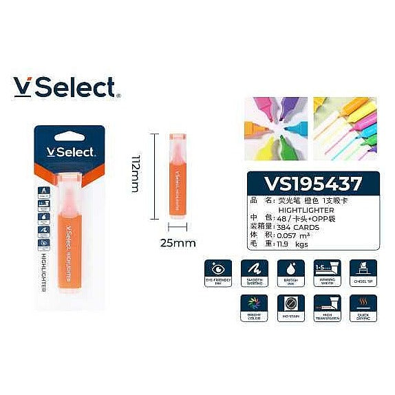VS195437 - MARCADOR FLUORESCENTE NARANJA (384/1)